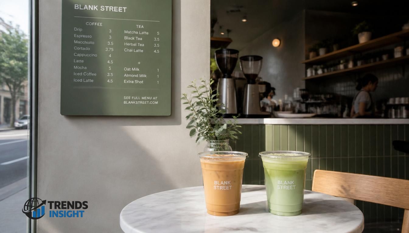 blank street menu