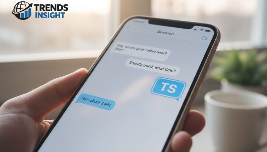 what does ts mean in text